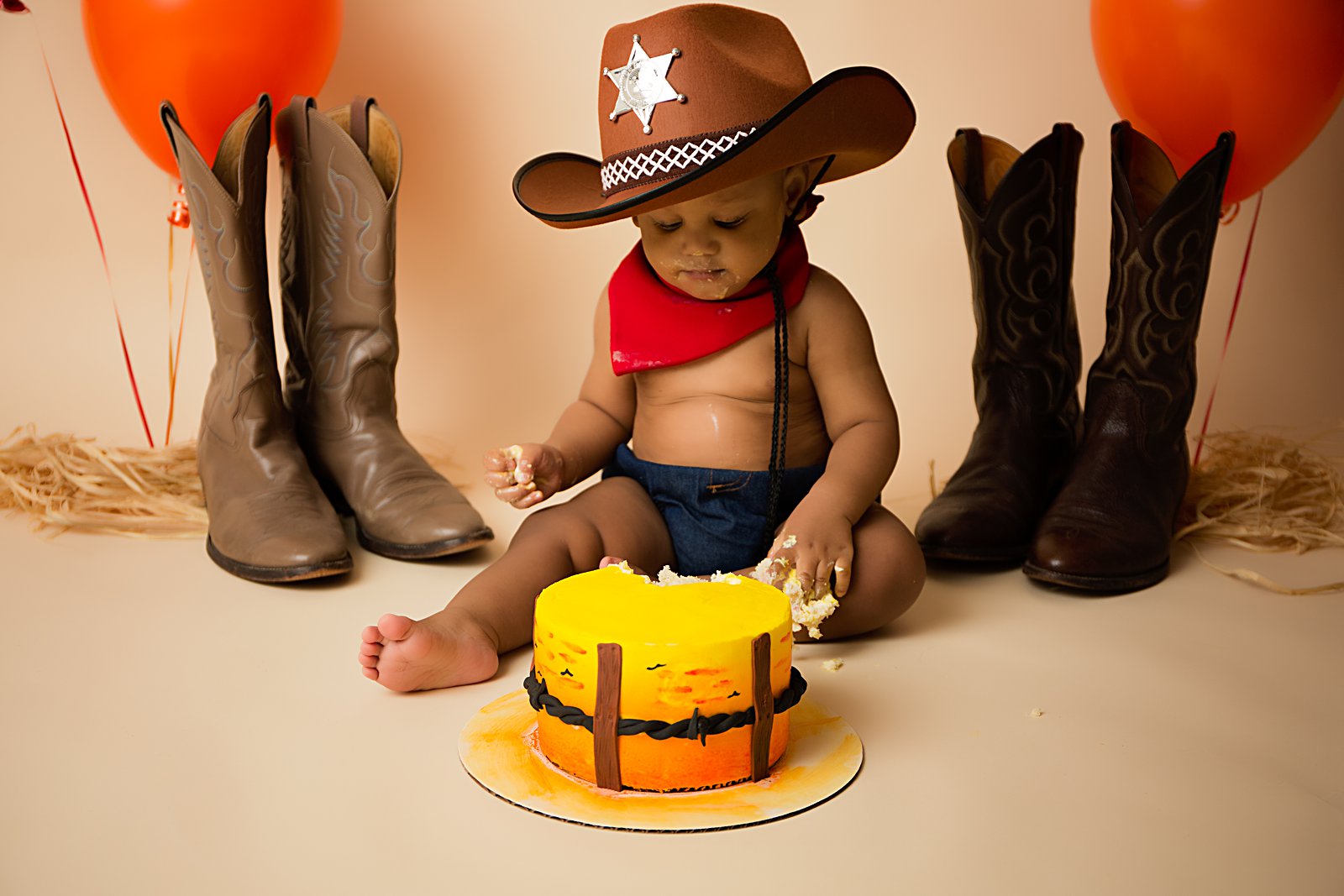Cowboy Cake Smash